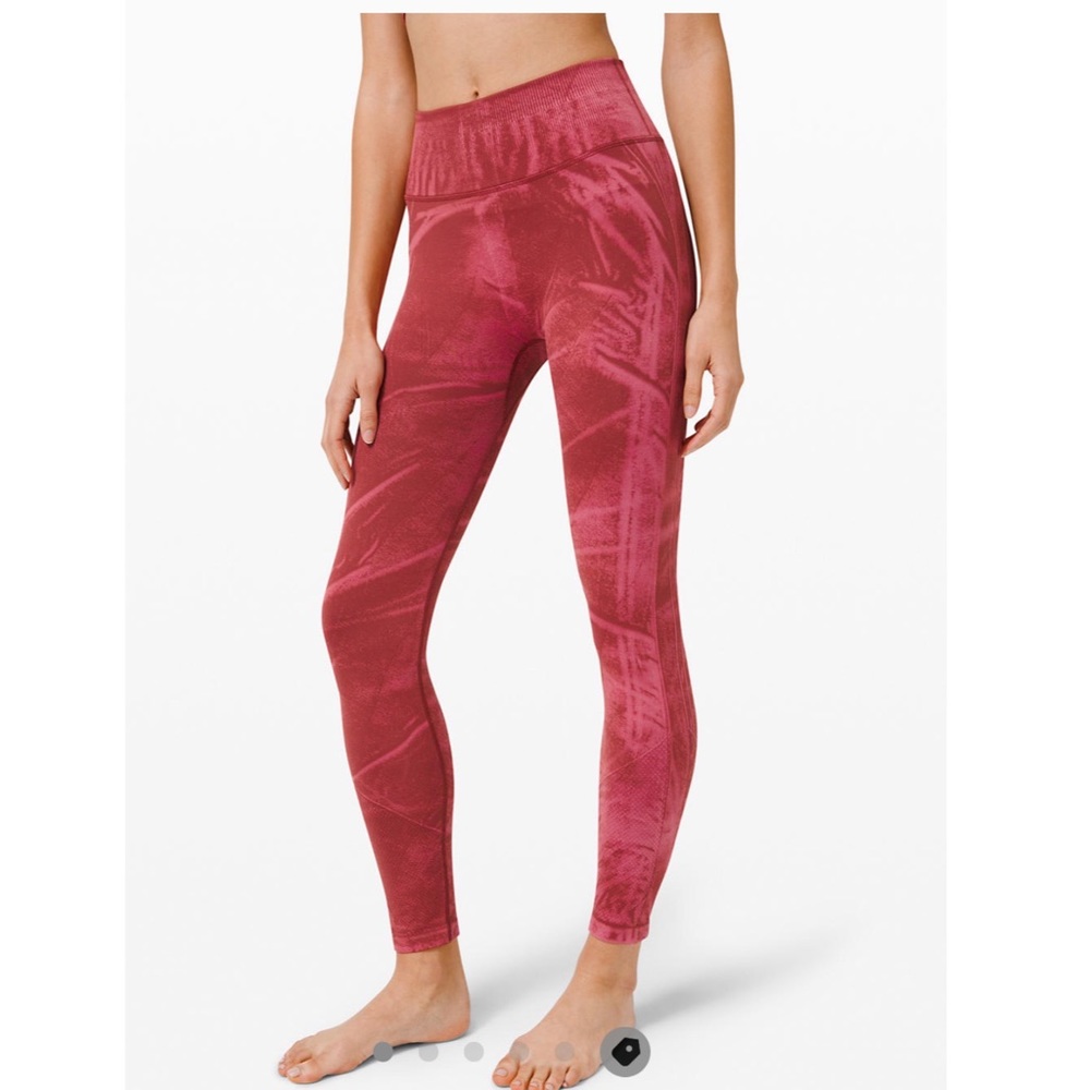 High Rise Tight Wash Lululemon Size 2 Leggings